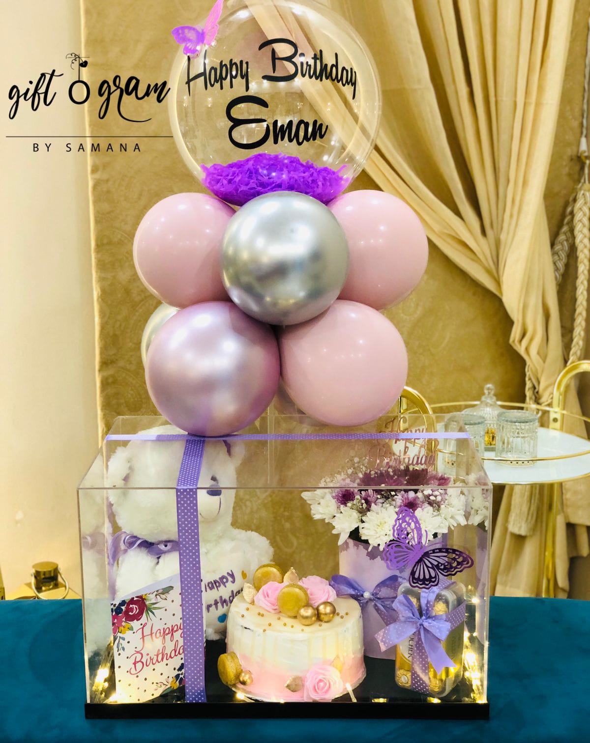 Teddy Treats Showcase Box - Giftogram By Samana