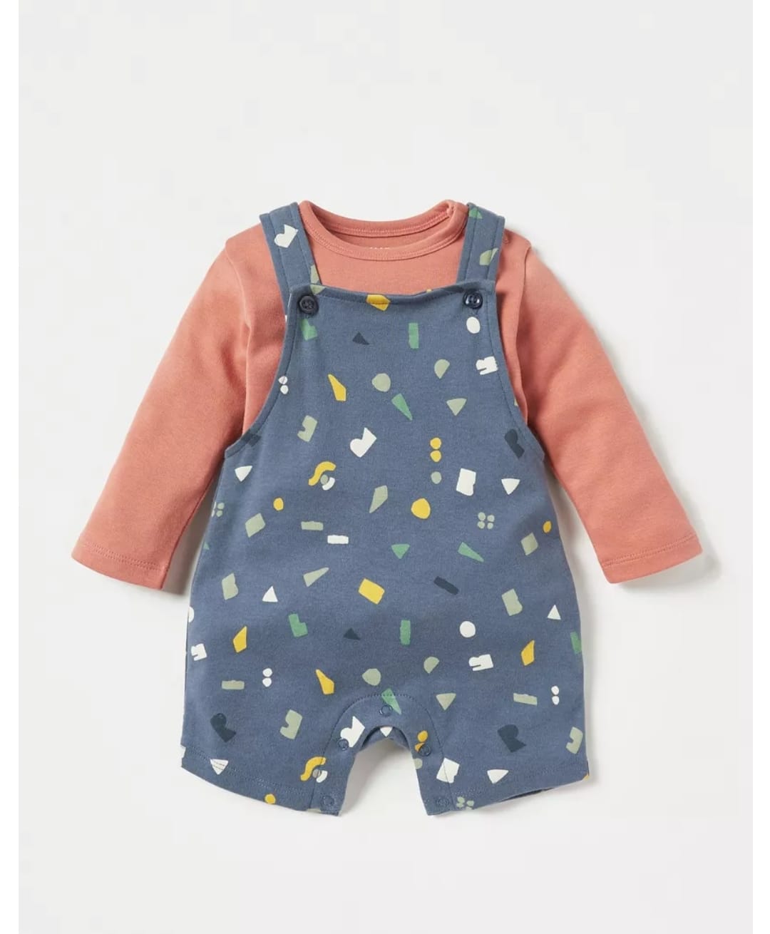 Juniors Dungaree (3 Months) – Stylish & Comfortable Baby Outfit