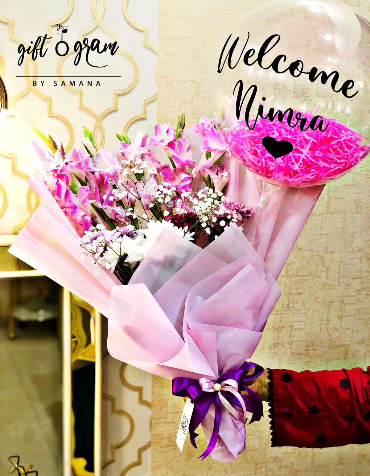 Flowered Glade Serenity - Giftogram By Samana