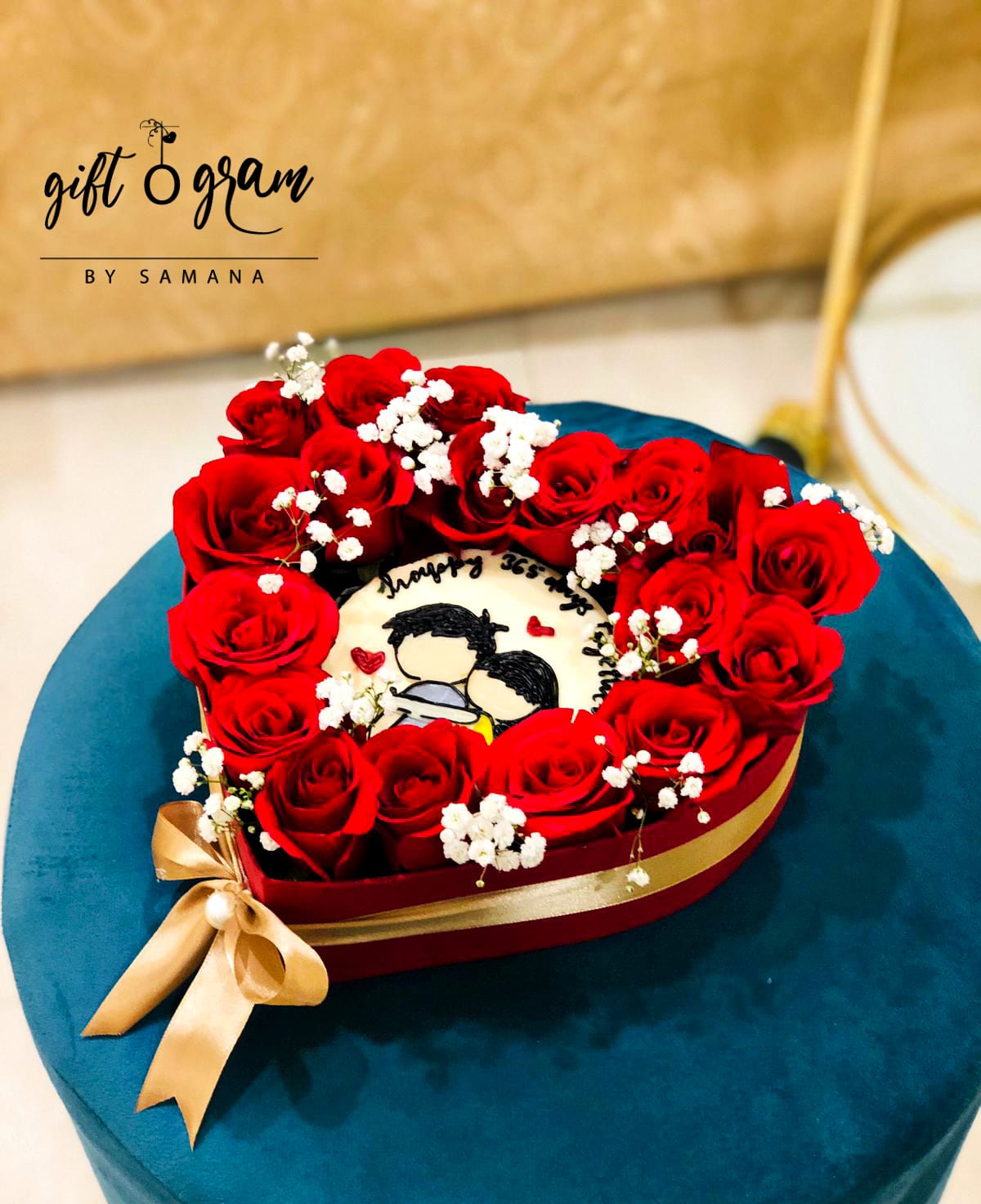 Romance Heart Box - Giftogram By Samana