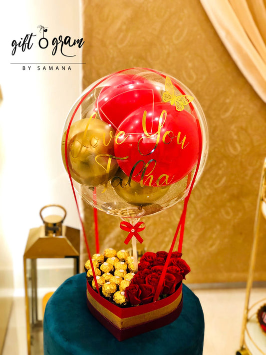 Parachute Heart Box - Giftogram By Samana