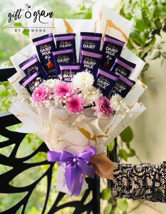 Dairy Milk Dream Bouquet - Giftogram By Samana