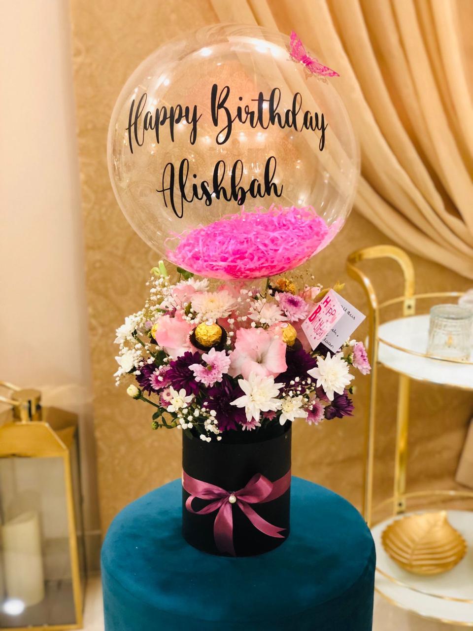 Whimsical Balloon Box - Giftogram By Samana