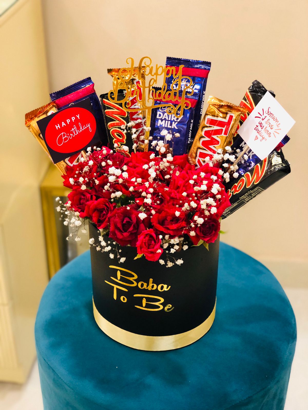 Chocolatier's Rose Elegance Box - Giftogram By Samana