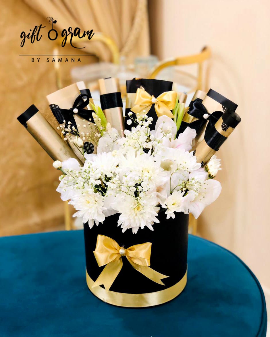 Floral Chocolate Box - Giftogram By Samana