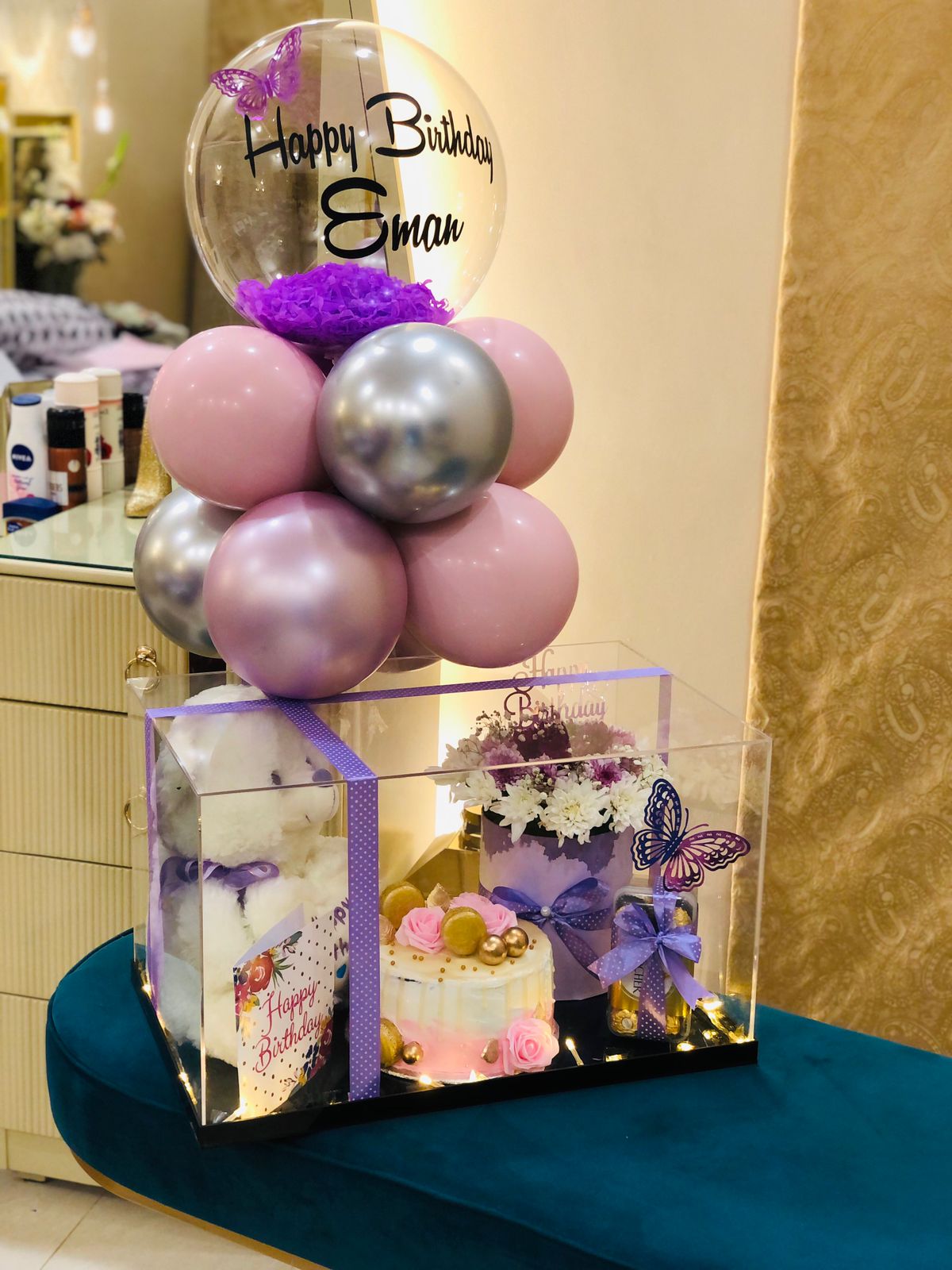 Teddy Treats Showcase Box - Giftogram By Samana