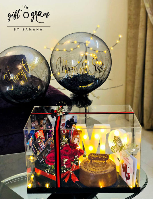 Acrylic Surprise Box - Giftogram By Samana