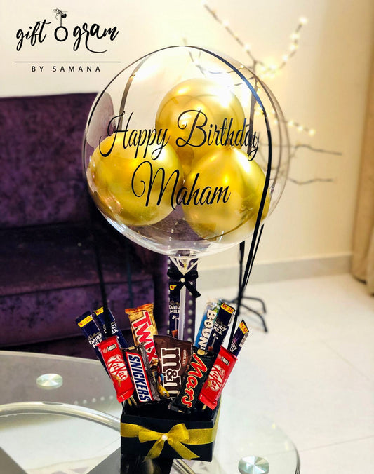 Balloon Box Bliss - Giftogram By Samana