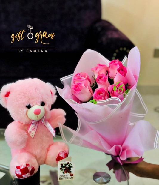 Pink Elegance - Giftogram By Samana