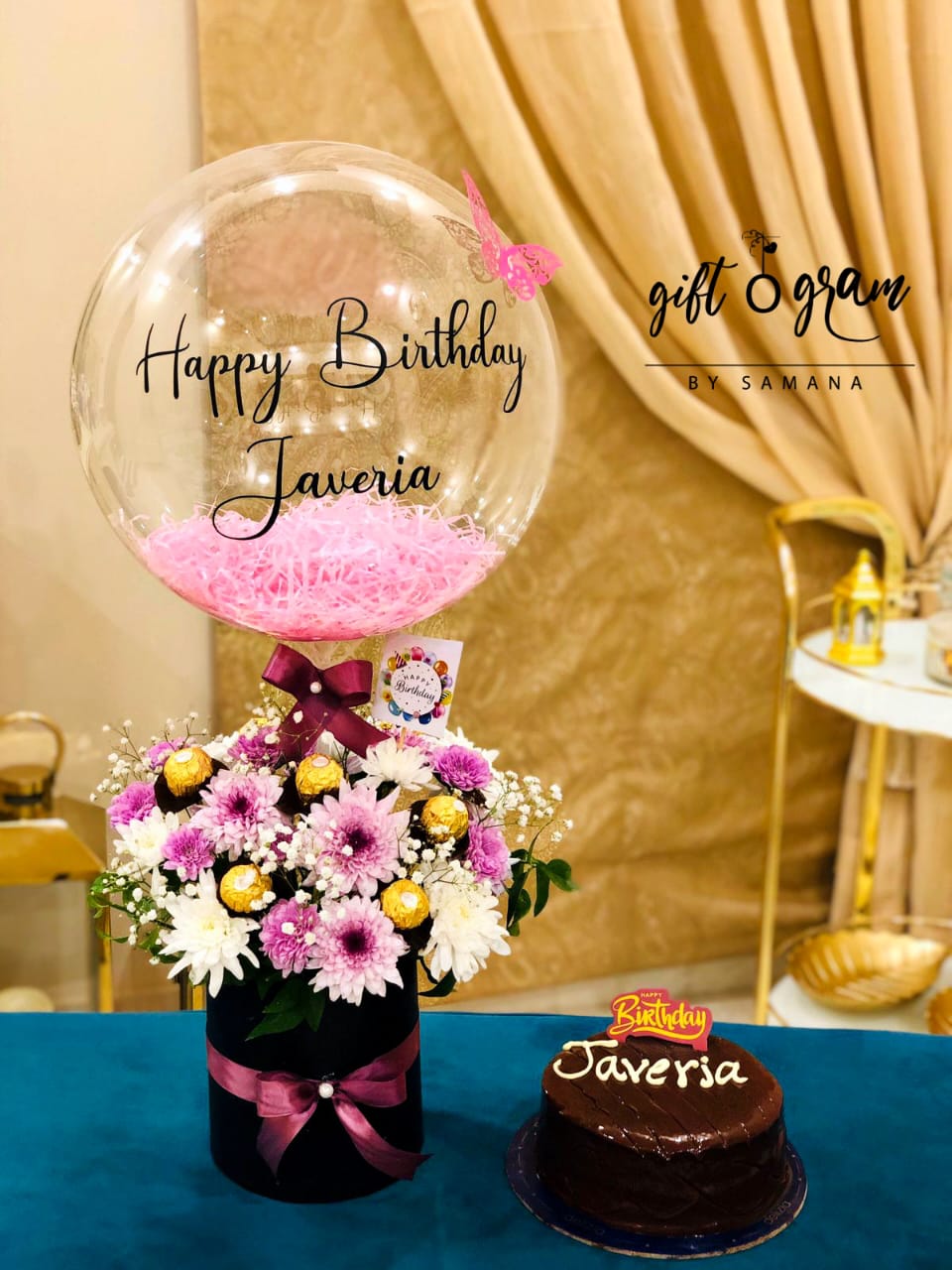 Joyful Floral Package - Giftogram By Samana