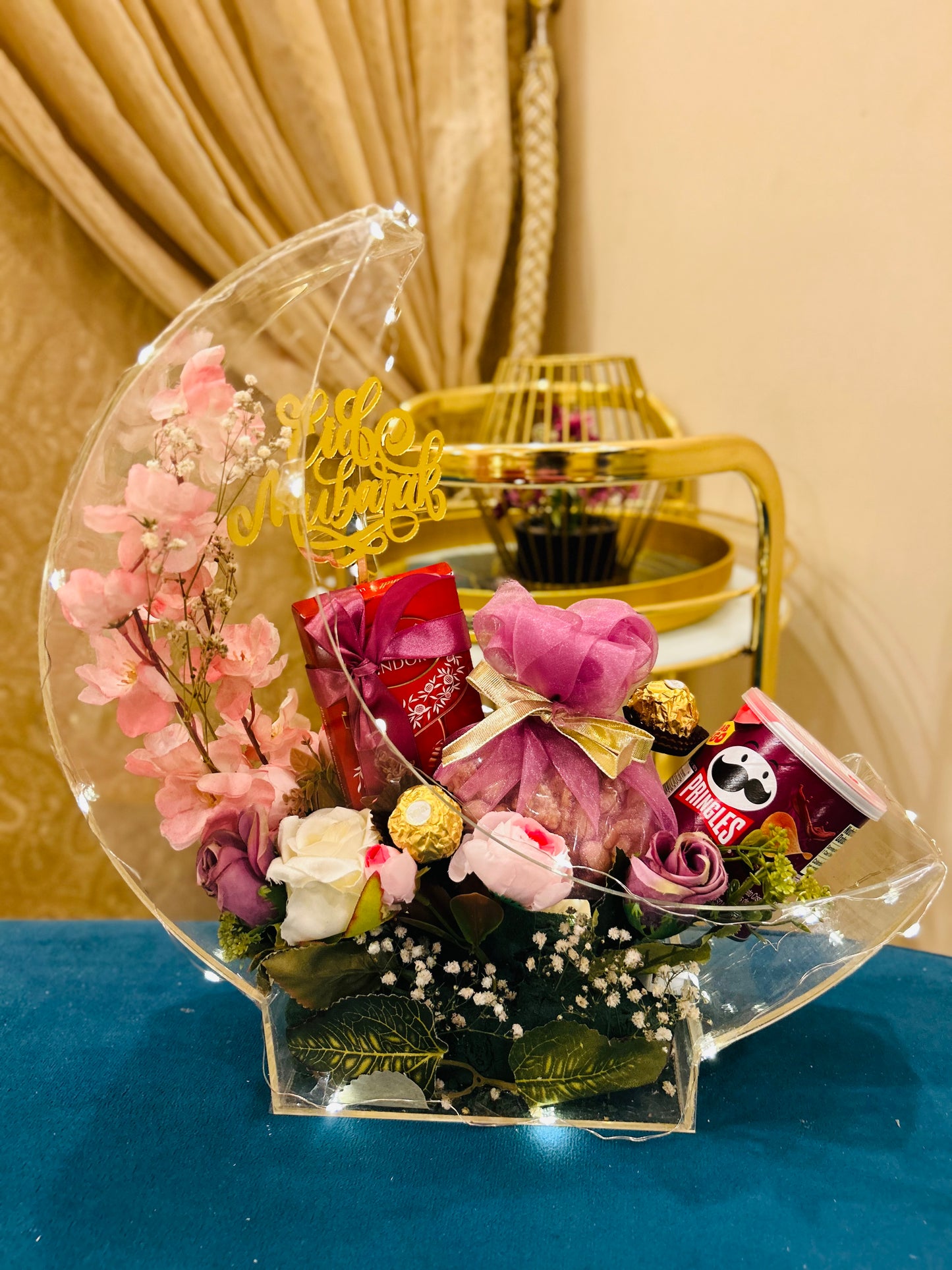 Acrylic Moon Hamper