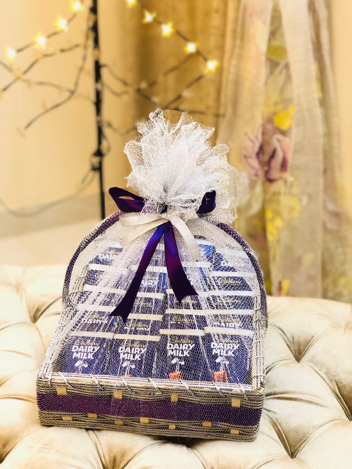 Dairy Milk Basket - Giftogram By Samana