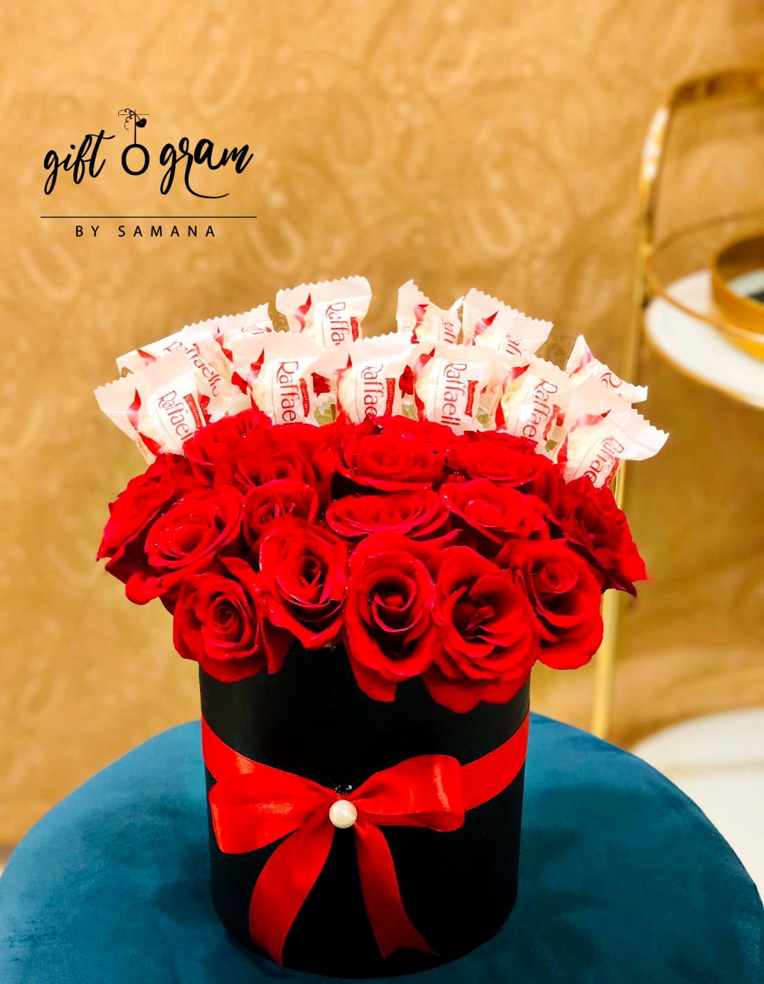 Roses & Raffaello - Giftogram By Samana