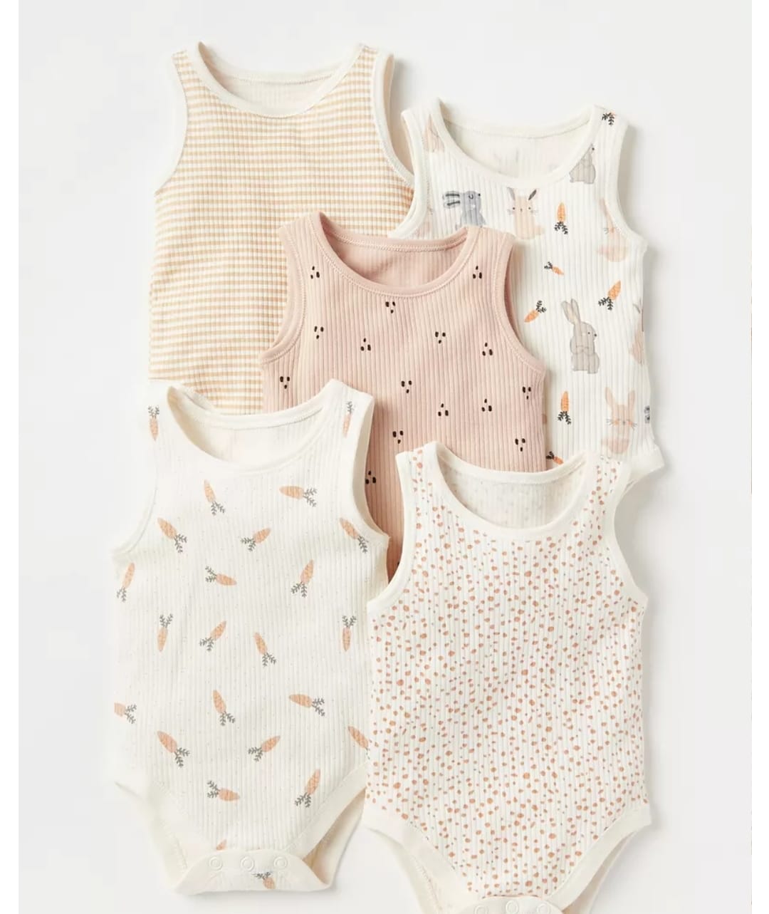 Juniors Baby Bodysuit Pack of 5