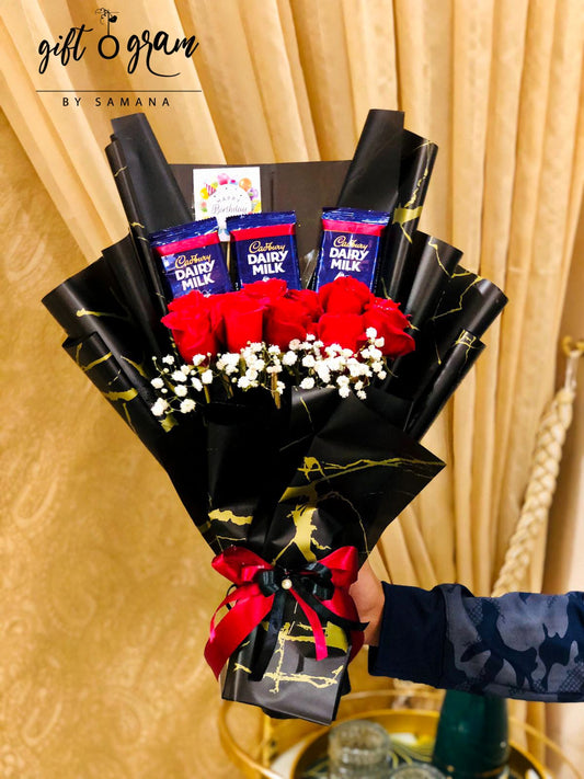 Chocolaty Blooms - Giftogram By Samana