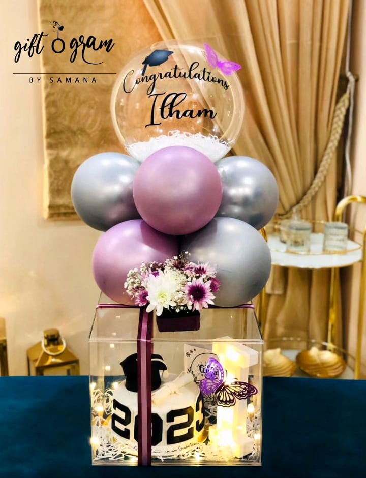 Acrylic Congratulation Box - Giftogram By Samana