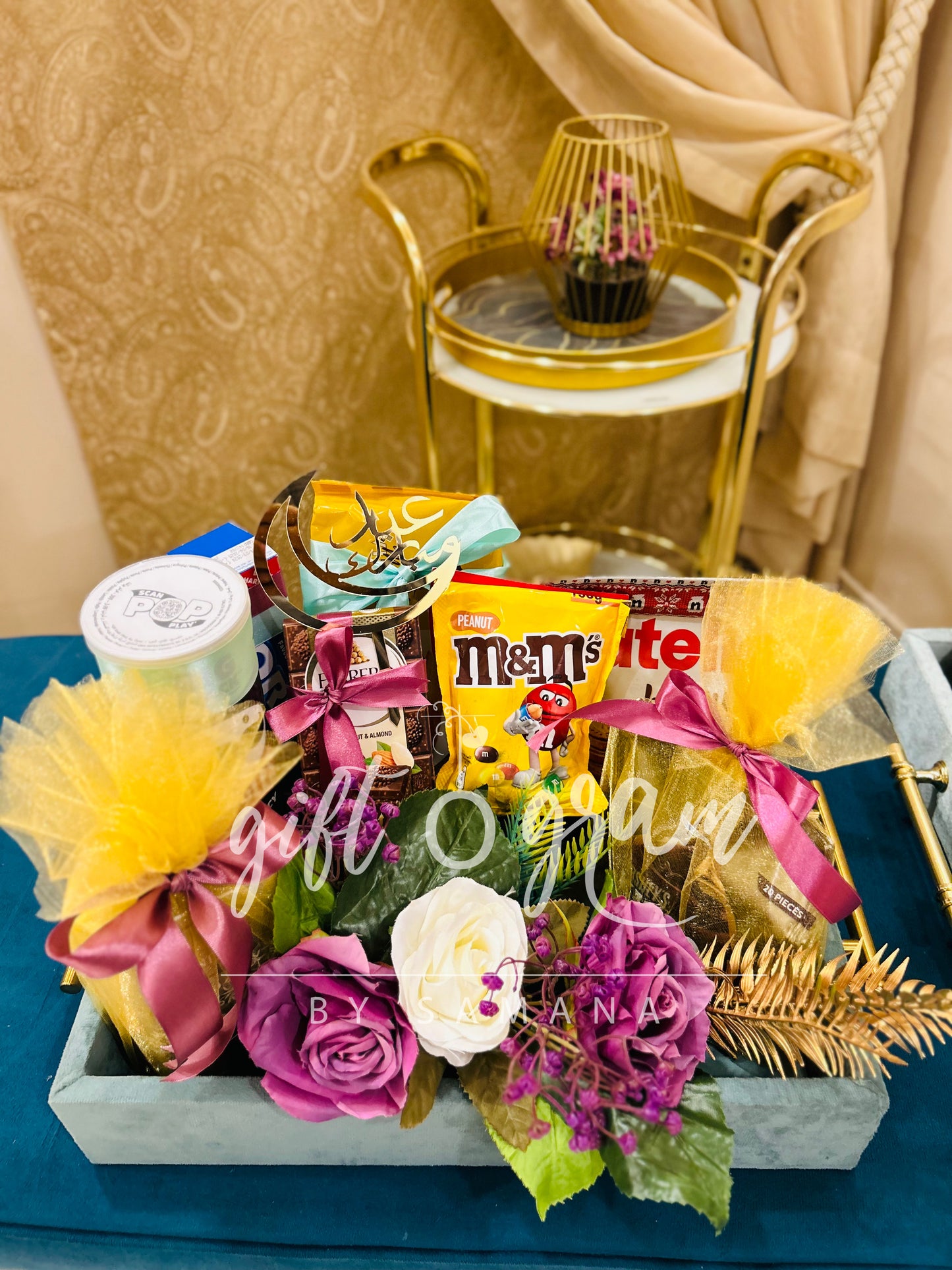 Luxury Velvet Tray for Eid