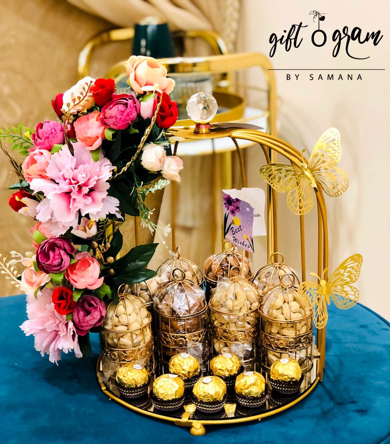Dry Fruits Cage - Giftogram By Samana
