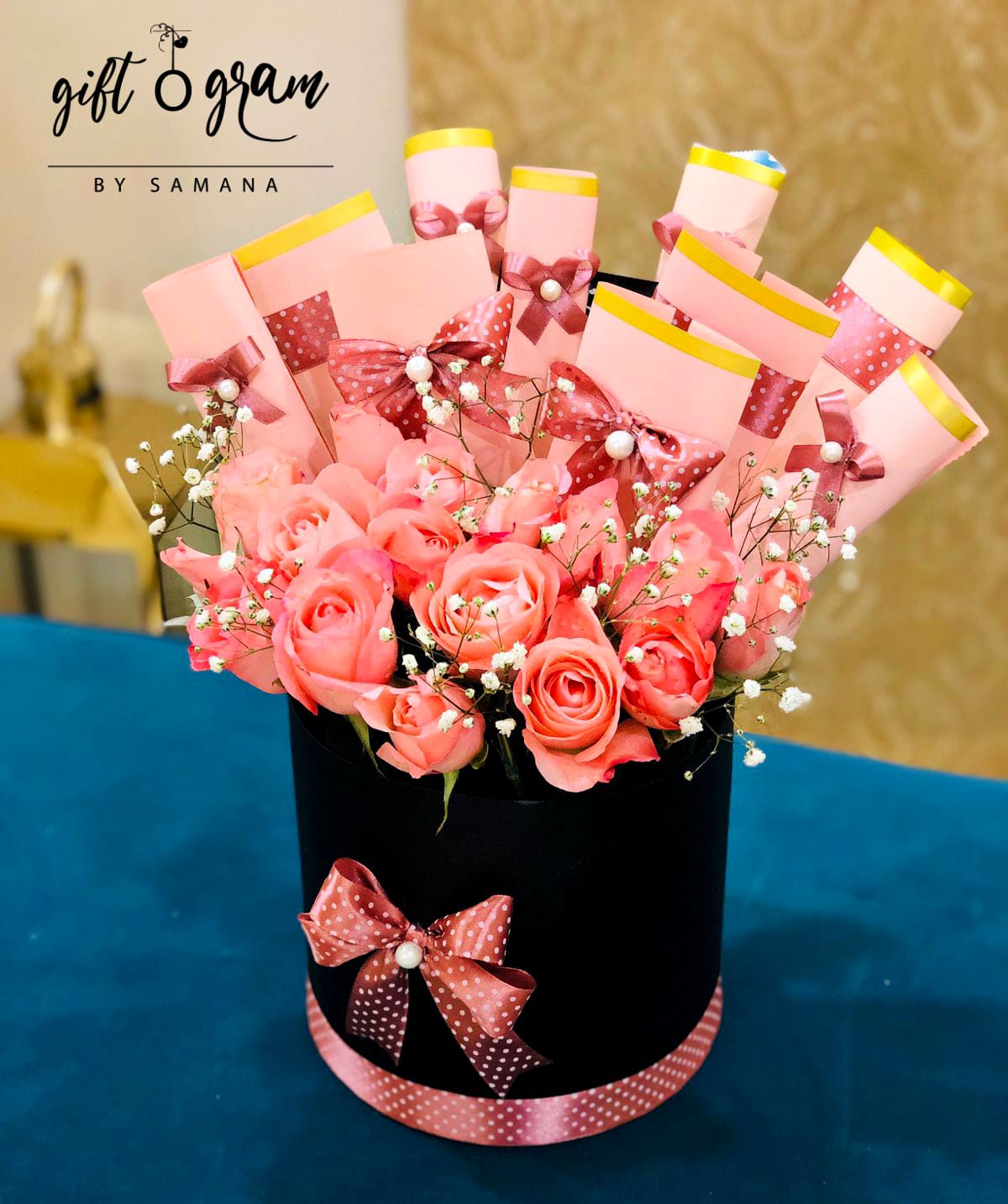 Floral ChocoFusion - Giftogram By Samana