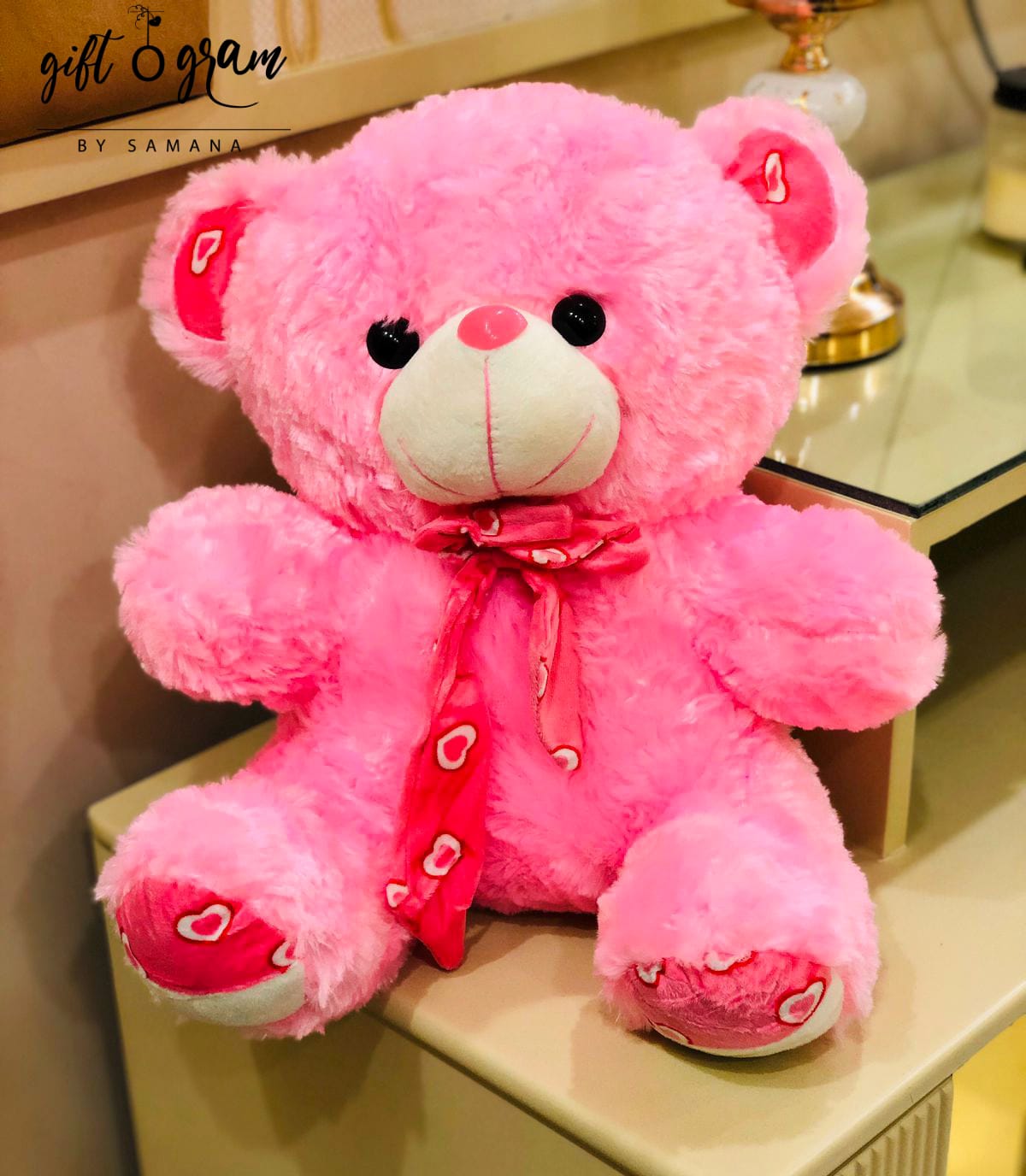 Rosy Hugs Teddy Bear