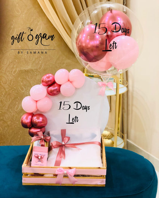Backdrop Balloon Crate - Giftogram By Samana