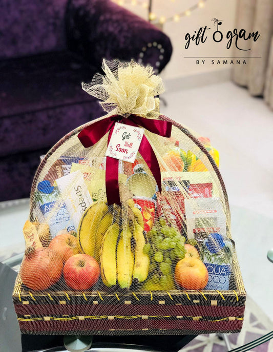 Get Well Soon Basket - Giftogram By Samana