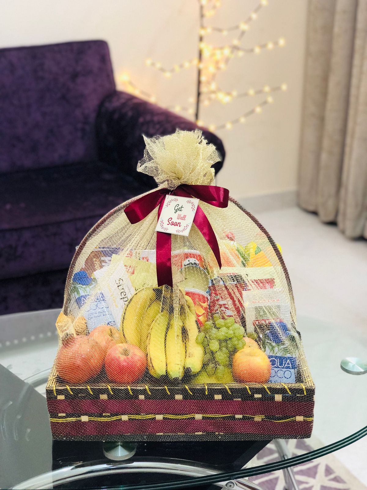 Get Well Soon Basket - Giftogram By Samana