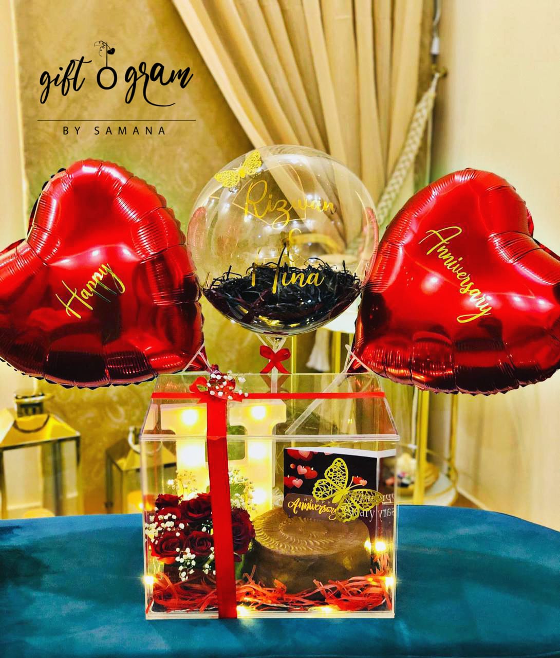 Glowing Elegance Box - Giftogram By Samana