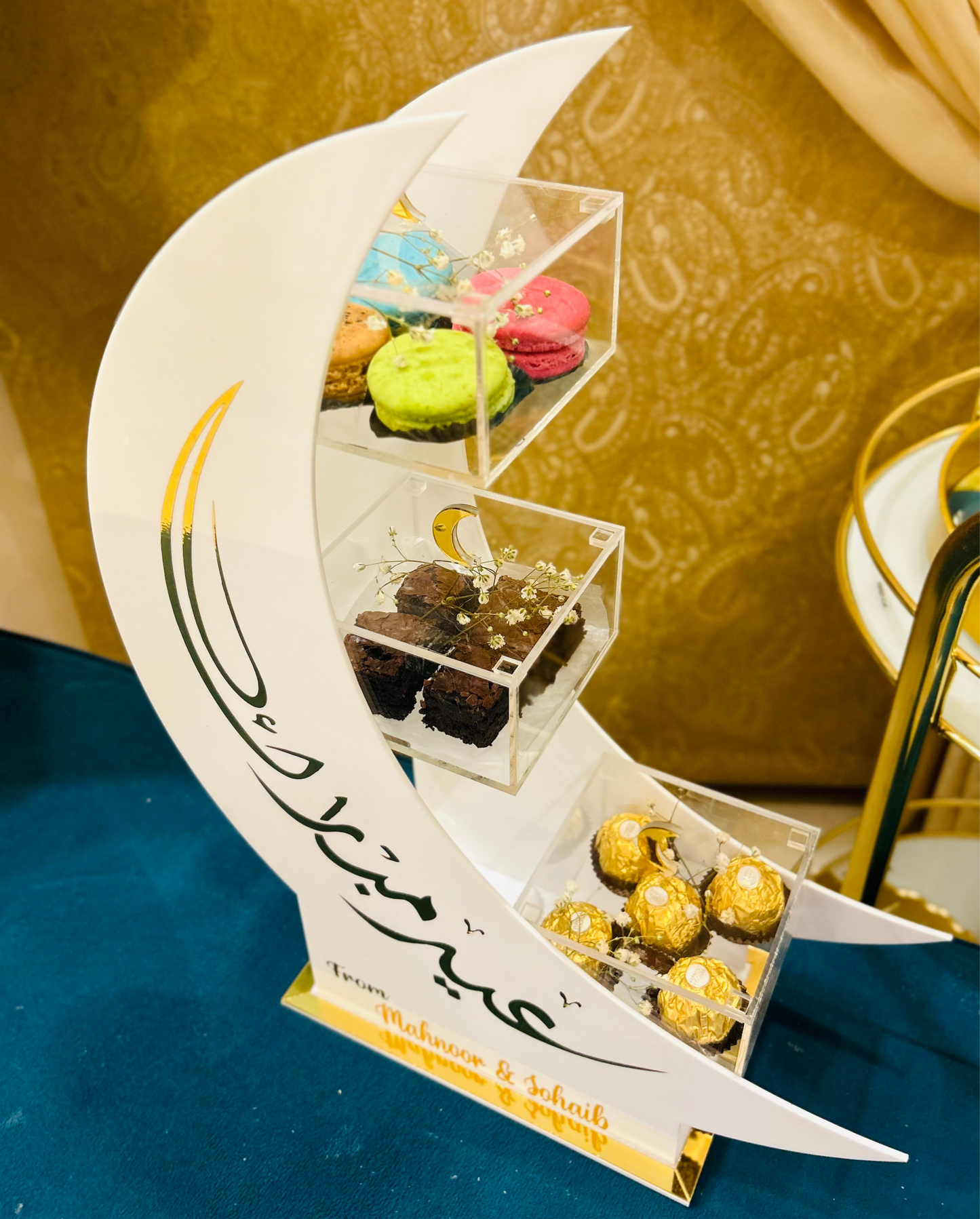 Eid Mubarak Moon Tray 2