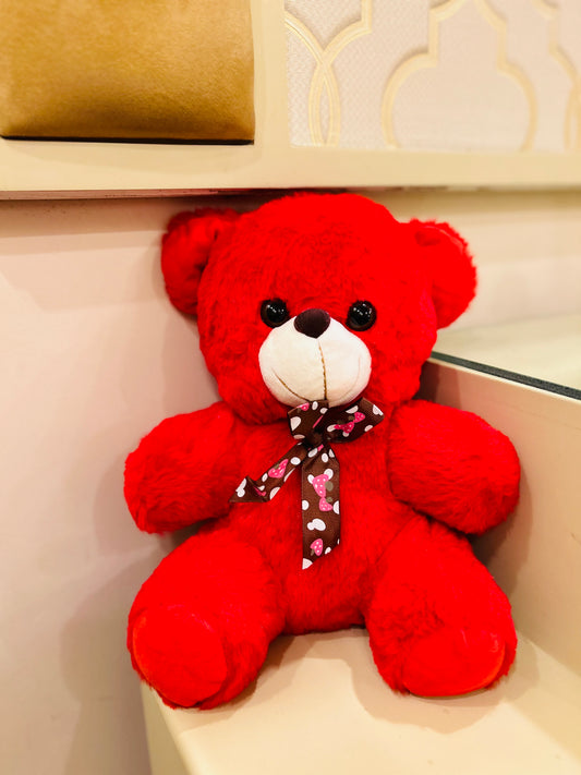 Fluffy Friend Teddy (Red)