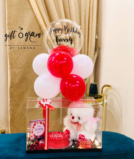 Acrylic Birthday Box - Giftogram By Samana