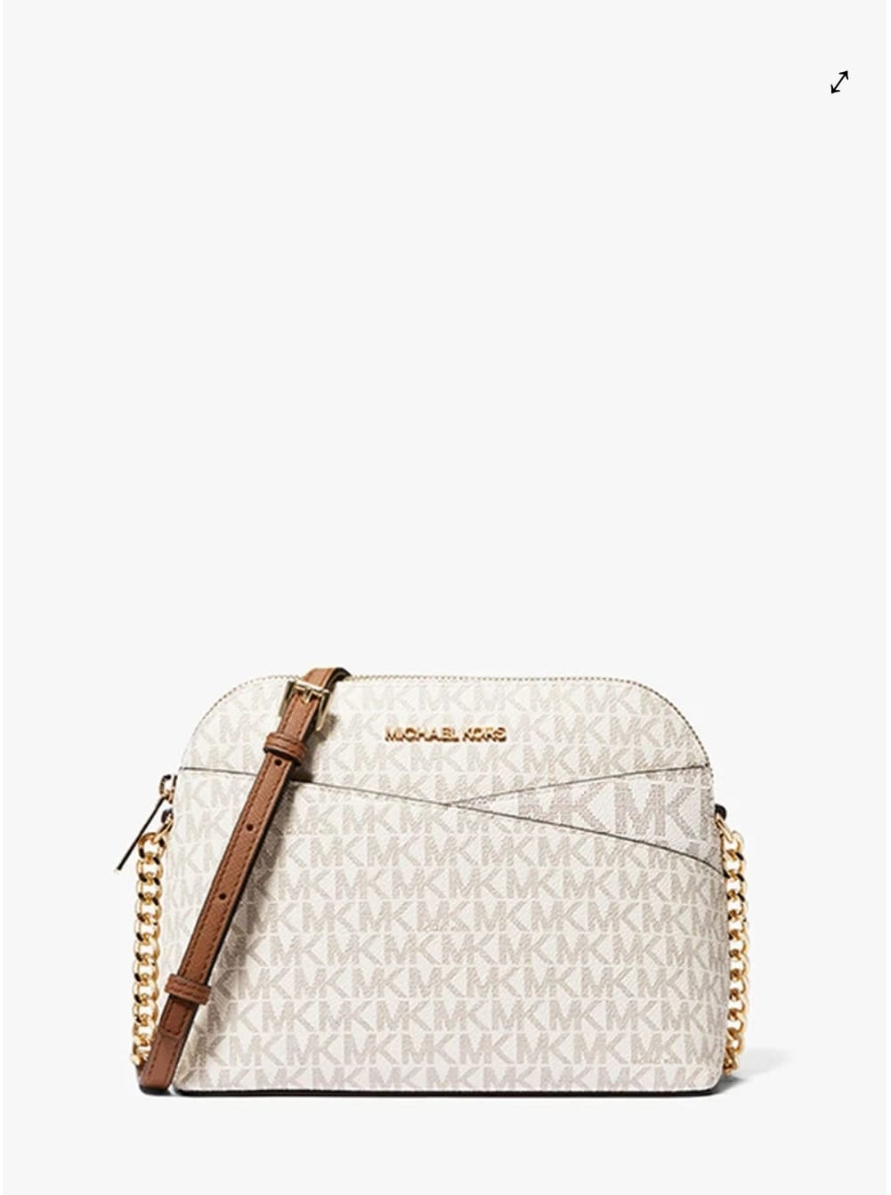 Michael Kors white crossbody bag luxury gift for her