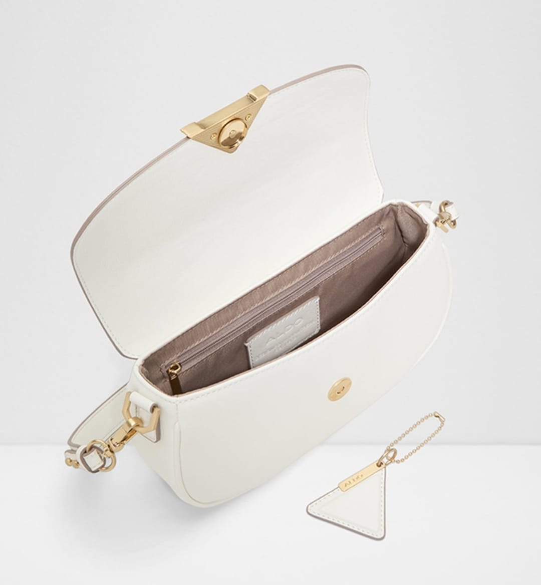 ALDO White Shoulder Bag