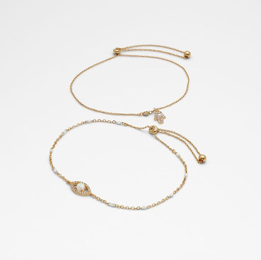 Aldo Gold Bracelet Set