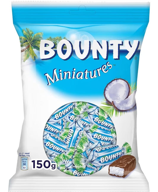 Bounty Miniatures Chocolate 150g