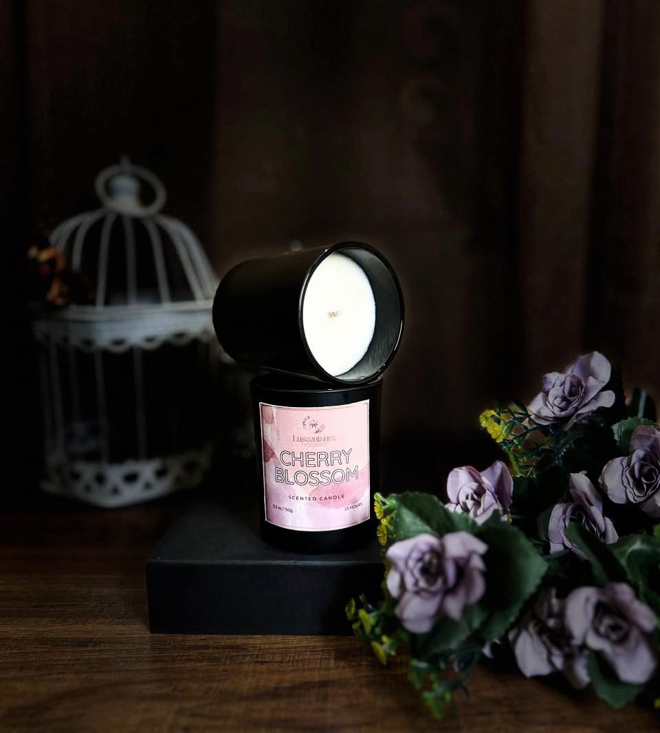 Cherry Blossom Scented Candle