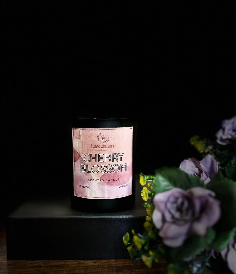 Cherry Blossom Scented Candle
