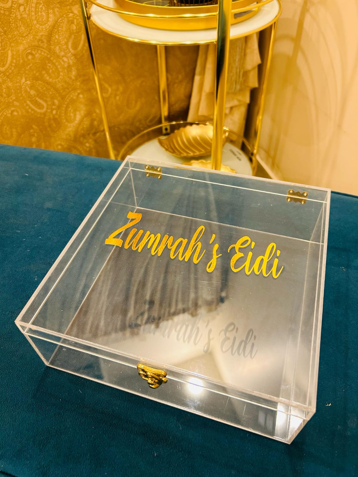 Premium Clear Acrylic Cake Box
