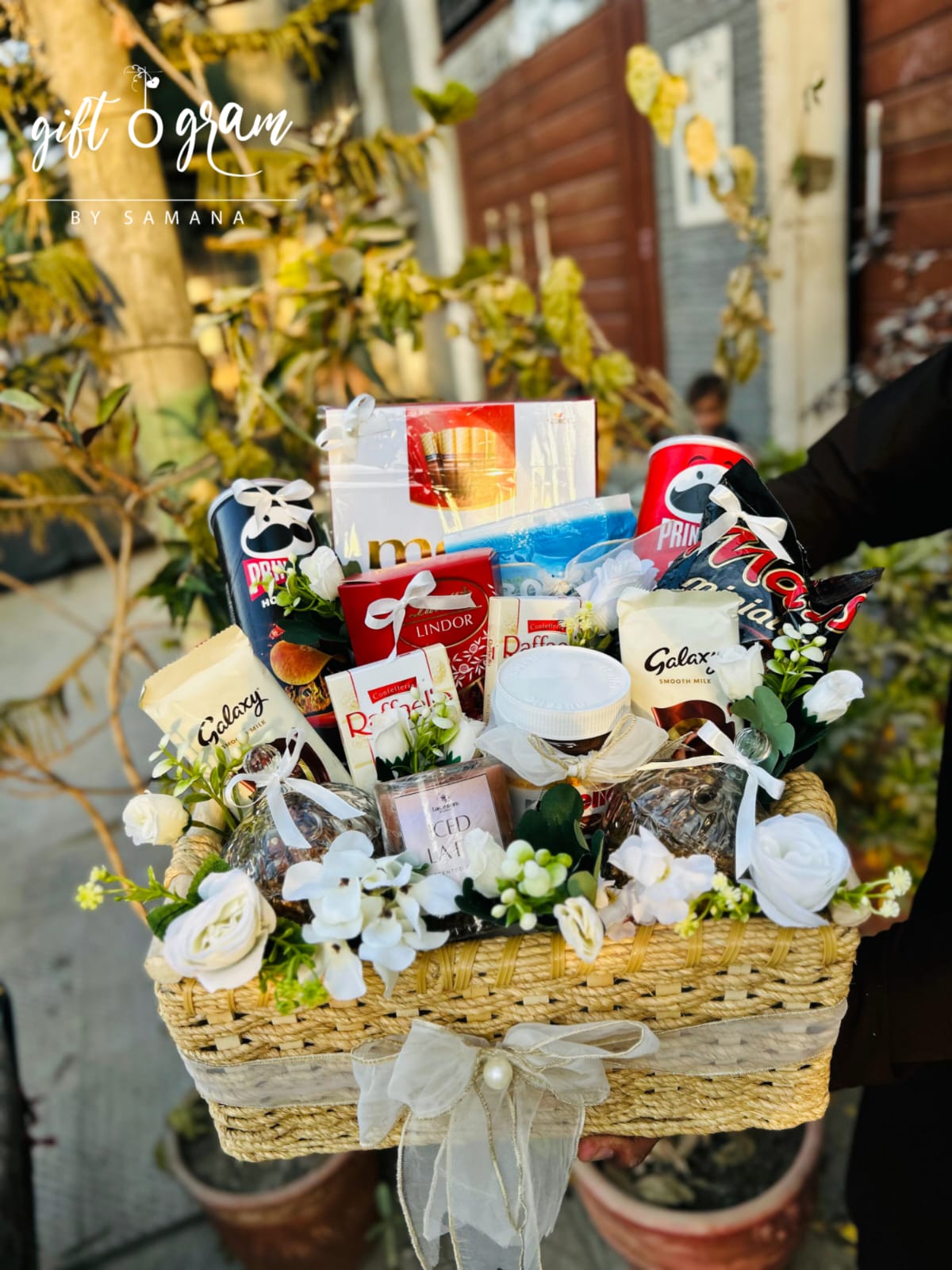 Premium Snacks & Chocolate Basket
