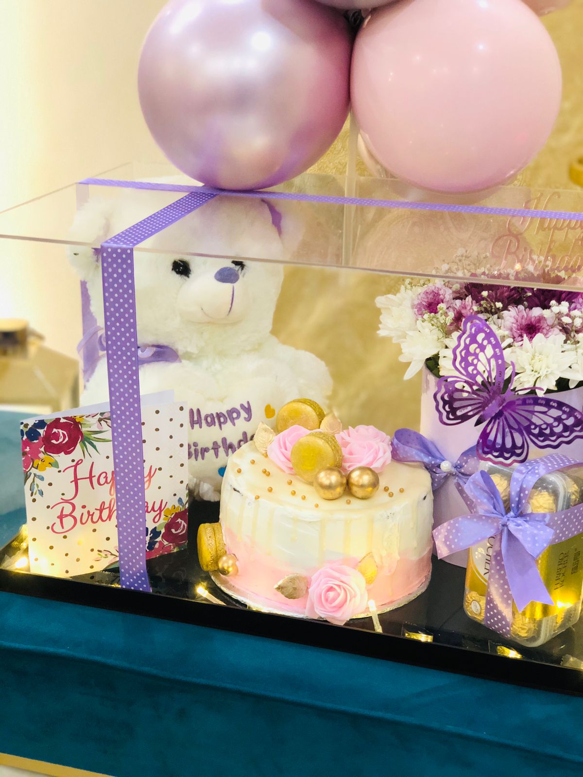 Teddy Treats Showcase Box - Giftogram By Samana