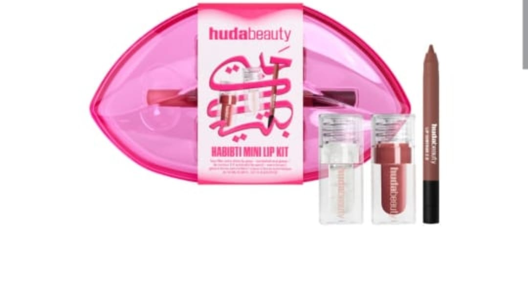 Huda Beauty Habibti Mini Lip Kit β Limited Edition