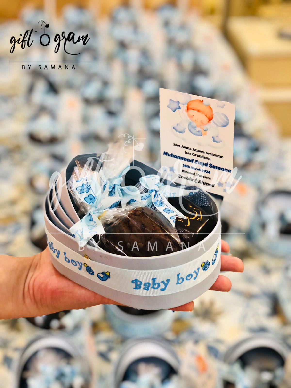 Baby BOY Favor Box