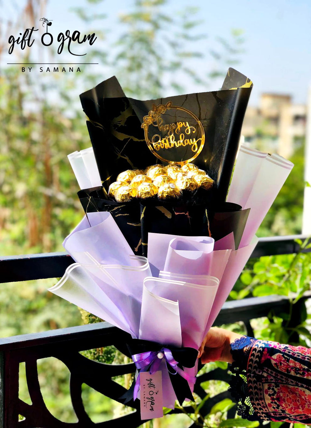 Ferrero Rocher Bouquet – 15 Chocolate Gift Bouquet in Karachi | Same ...