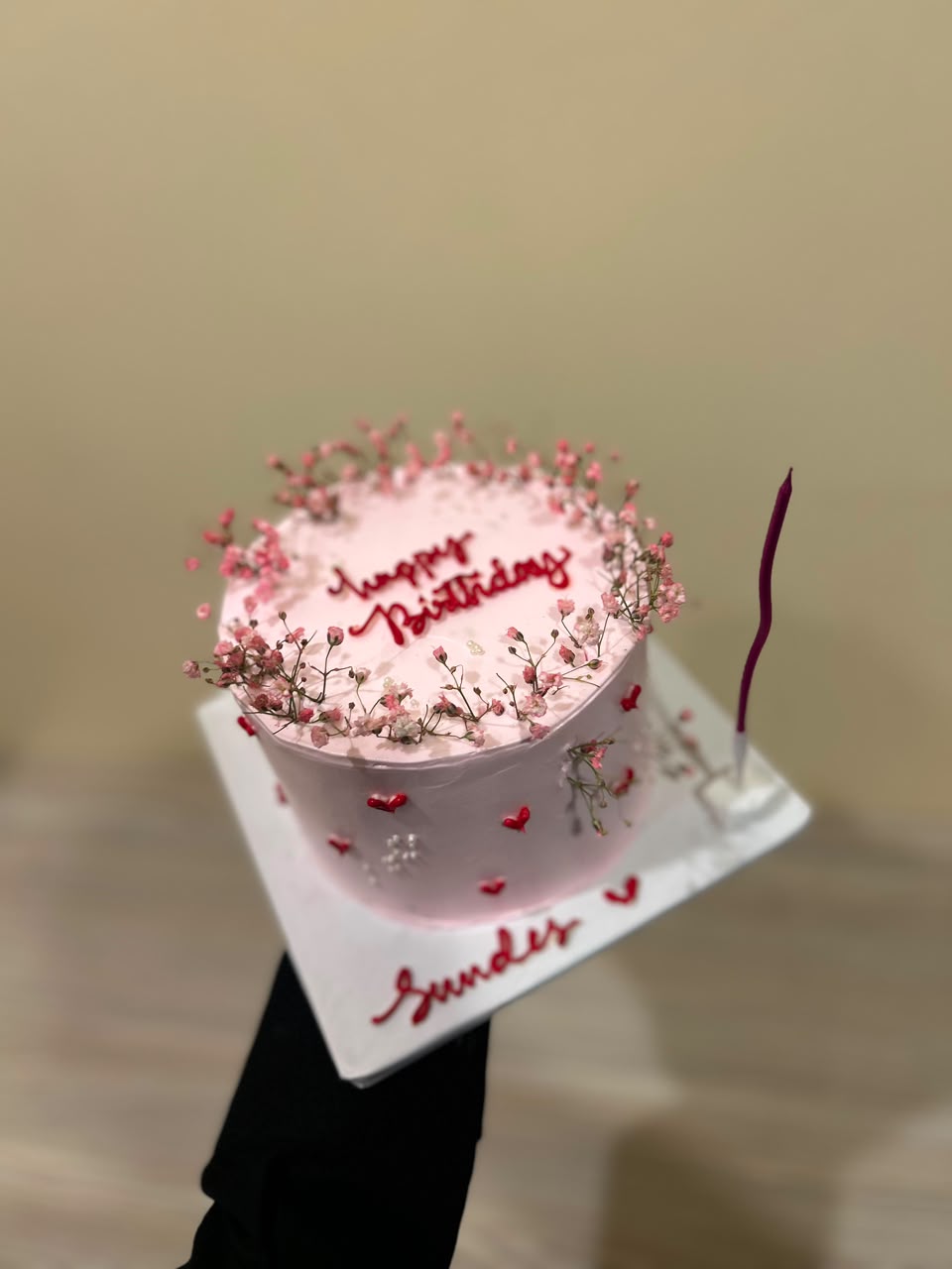 Pull Up Cake Surprise Box