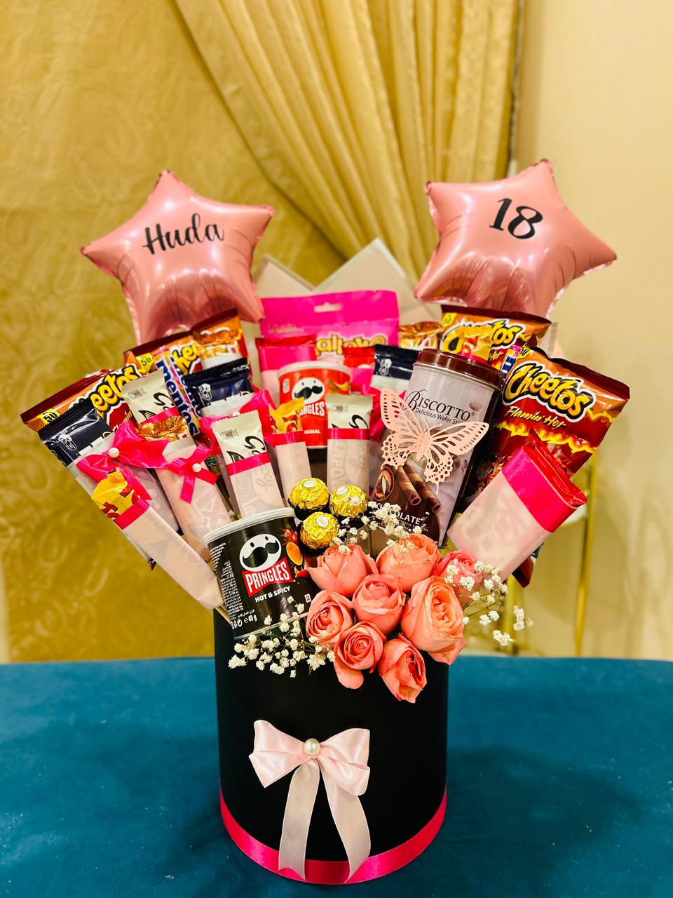 Samana Sweets Sweet Celebration Snack Box | Flower Box Gift Delivery Karachi ...