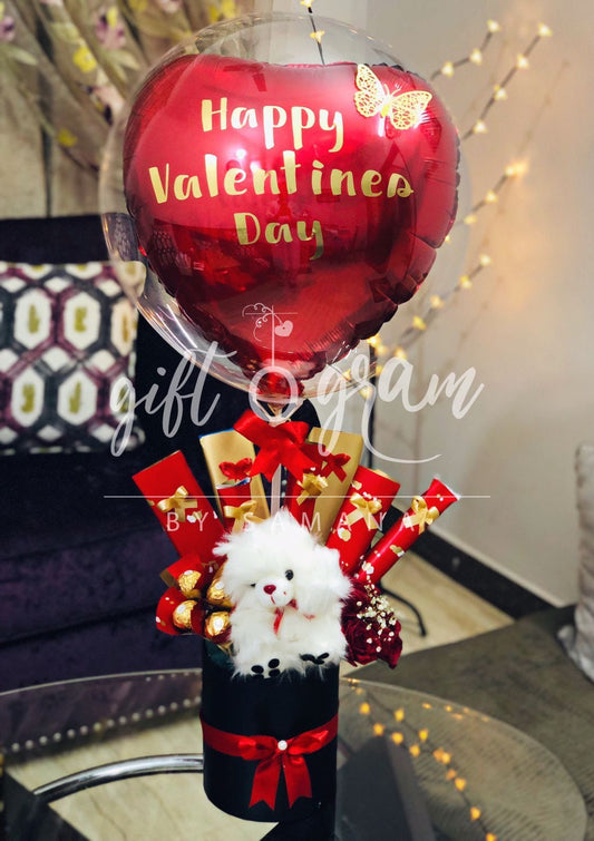 Valentine Balloon Box