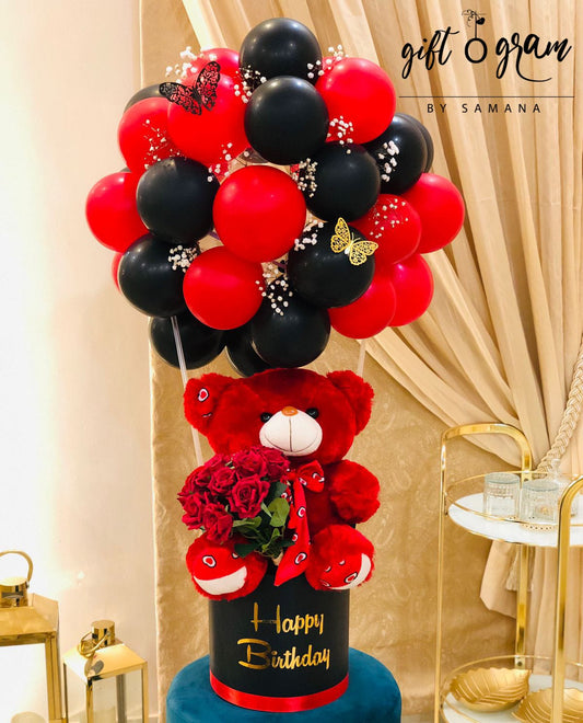 Bear Hug Balloon Bundle - Giftogram By Samana