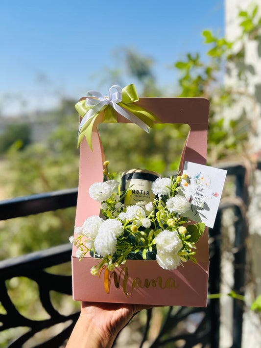 Floral Candle Gift Box