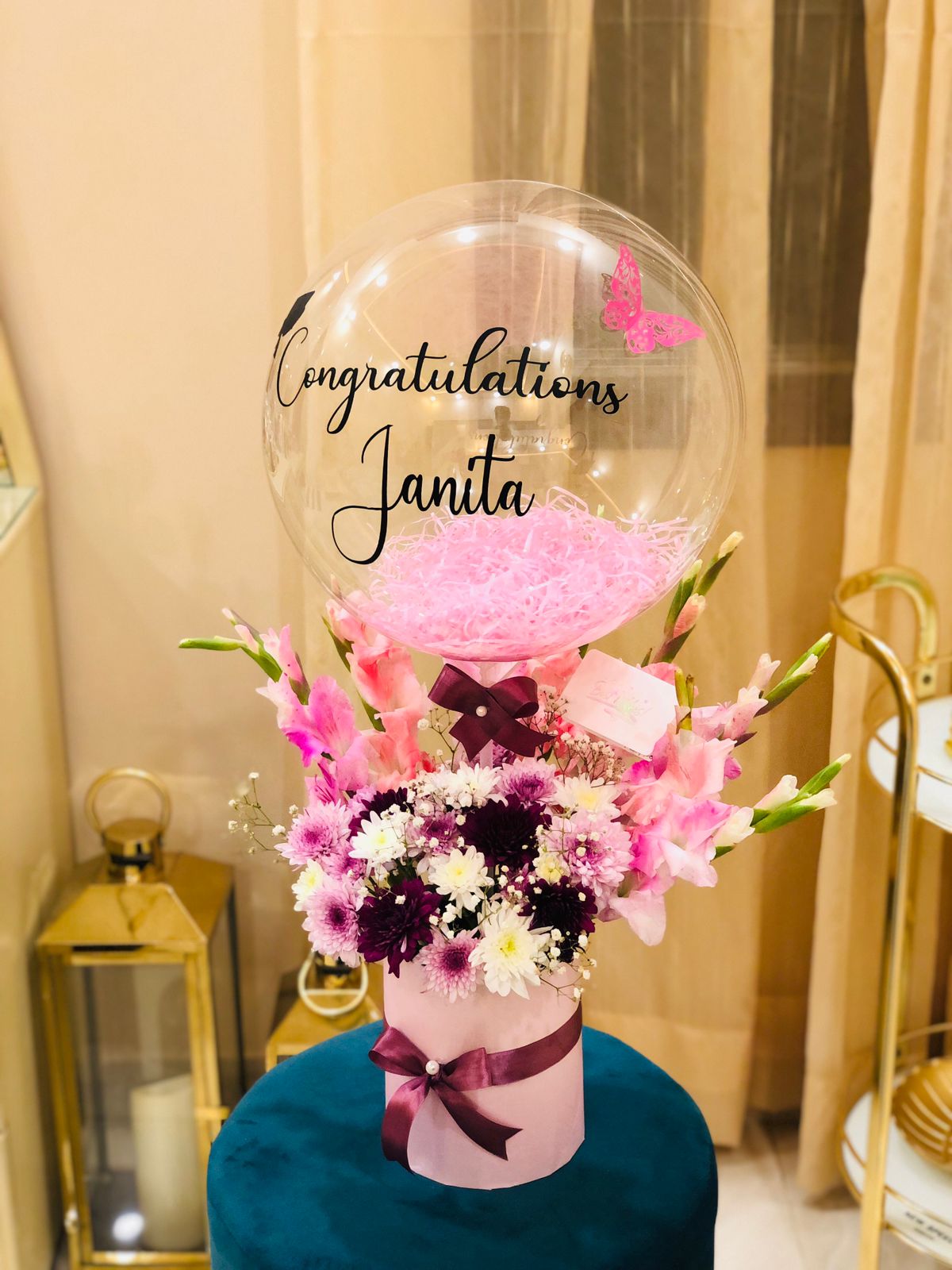 Flower Balloon Box