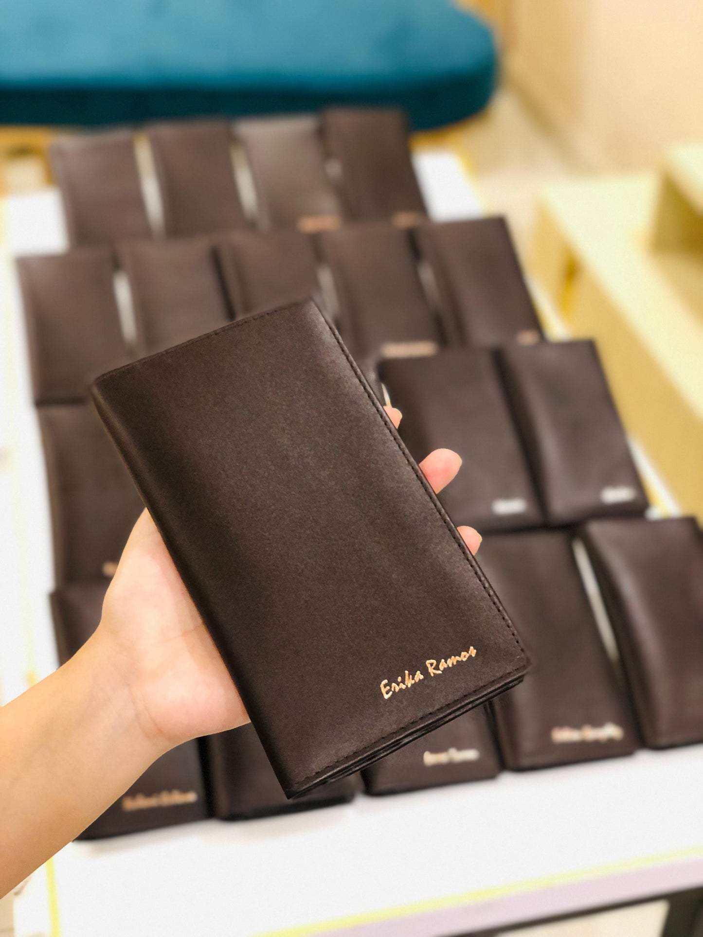 Premium Leather Long Wallet